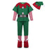 2019 green Elf Girls christmas Costume Festival Santa Clause for Girls New Year chilren clothing Fancy Dress Xmas Party Dress - menochic